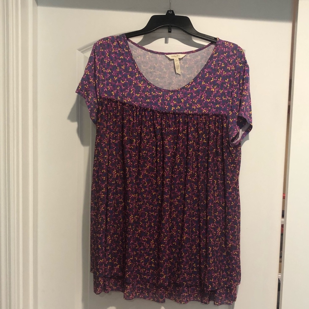 Matilda Jane floral layered top